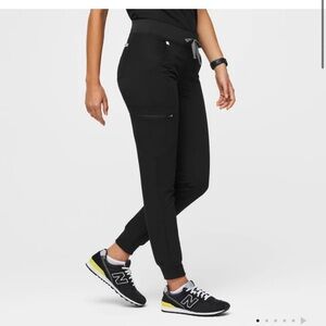 Figs Black Scrub Joggers